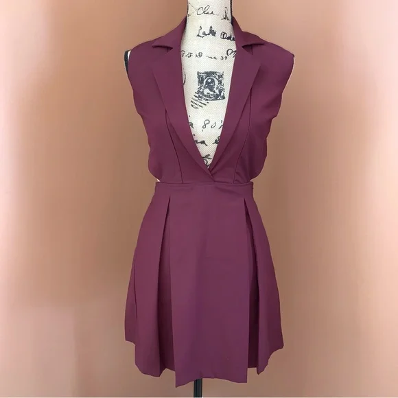 princess polly baby blue dress Burgundy Strapless Sweetheart Ruffled A-line Prom Dress